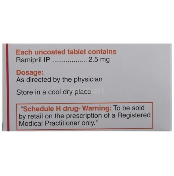 ramipres 2.5mg tablet 10's